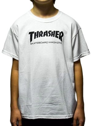 Thrasher Skate Mag -Youth White