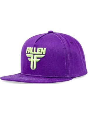КАЧКЕТ - FALLEN INSIGNIA FLAT - PURPLE/LIME