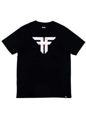 TRADEMARK TEE - BLACK / WHITE GRAFITTI