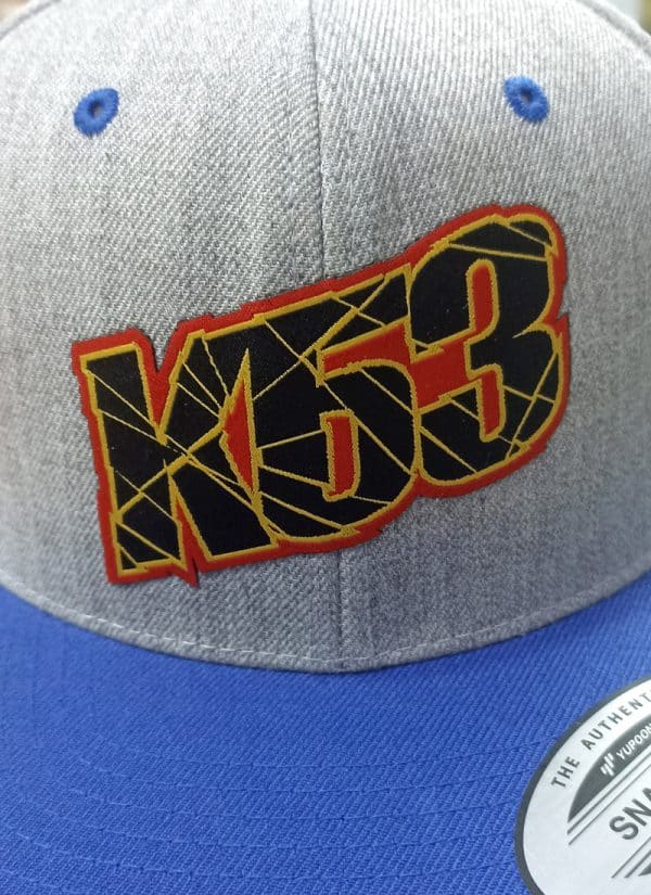 Snapback Cracked GREY - Image 2