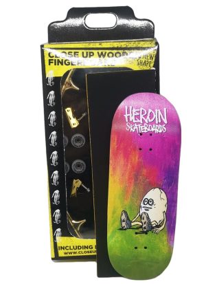 COMPLETE SET HEROIN SKATEBOARDS THE BIG EGG 35MM