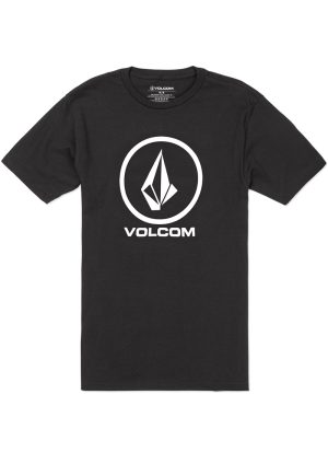 Crisp Stone Short Sleeve Tee - Black