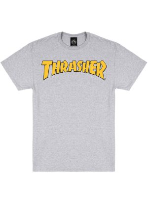 Thrasher Magazine Cover Logo - Ash Grey