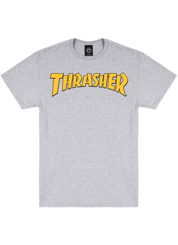 Thrasher Magazine Cover Logo - Ash Grey