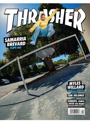 Thrasher Magazine Januar 2022